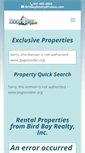 Mobile Screenshot of birdbayrealty.com